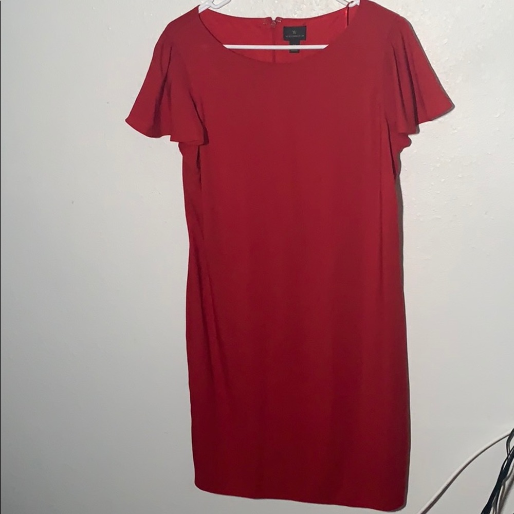 Red dress